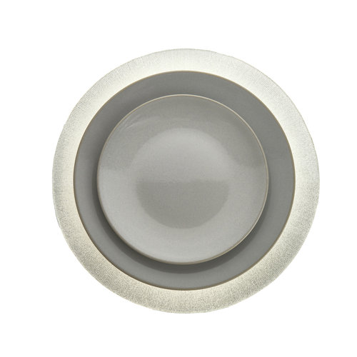 Godinger Silver Art Co Murano 13" Glass Charger Plate & Reviews Perigold